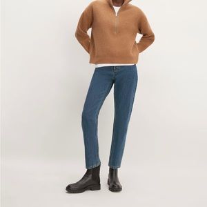 Everlane The 90s Cheeky Jean in Deep Atlantic